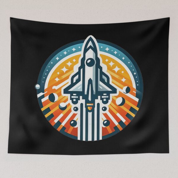Item preview, Spaceship Star Field Explorer designed and sold by KayaJD.