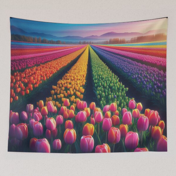 Item preview, Rainbow Tulip Serenity designed and sold by gabrieltiveron.