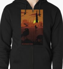 ...and the Gunslinger followed Zipped Hoodie