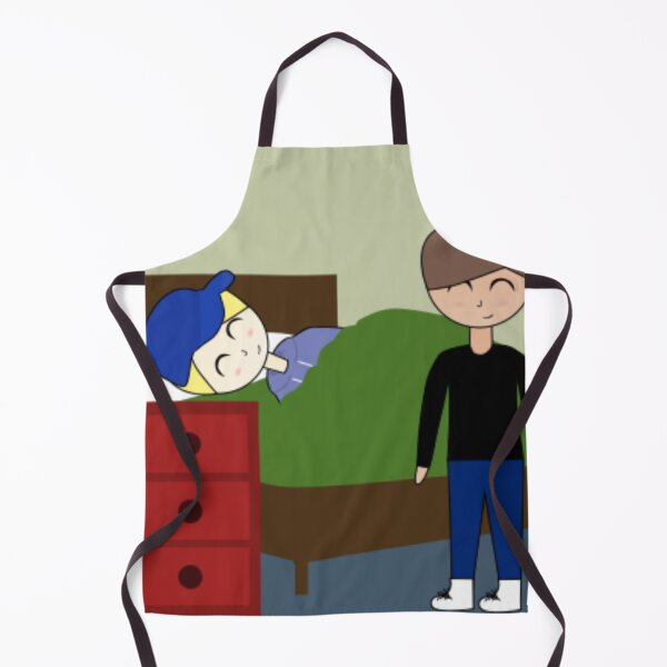Item preview, Ford lying in bed-Freddie next to him designed and sold by GooglyEyes-.
