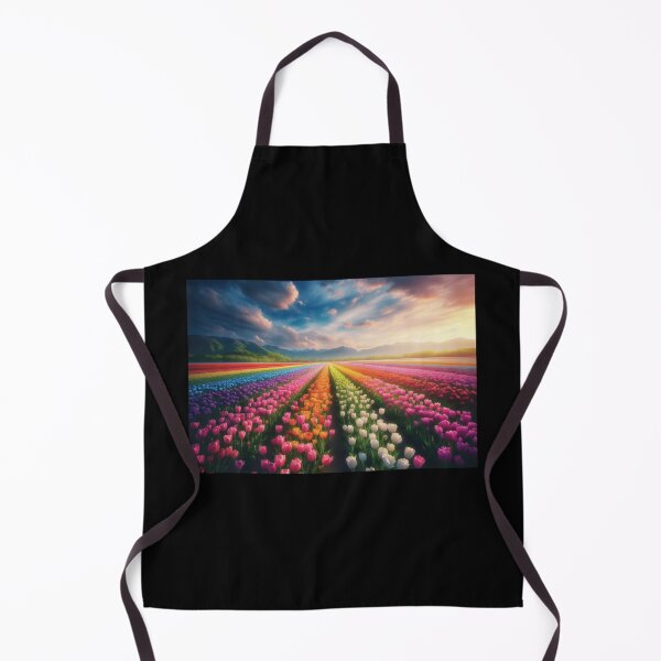 Item preview, Serenity in Rainbow Tulips designed and sold by gabrieltiveron.
