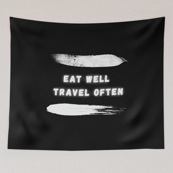 Item preview, Copy of eat well, travel often designed and sold by rafal12345.