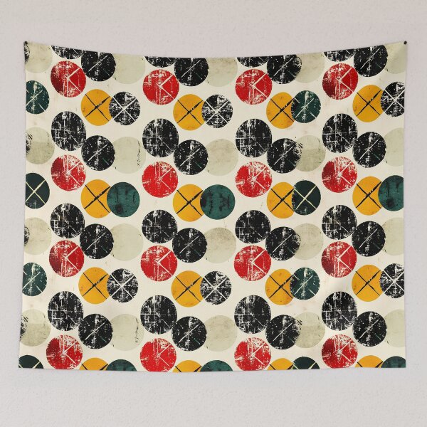 Item preview, Bizarre circles with crosses designed and sold by randrdesign.