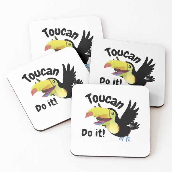 Item preview, Funny Toucan Inspirational Quote  designed and sold by Bridget Swanson.