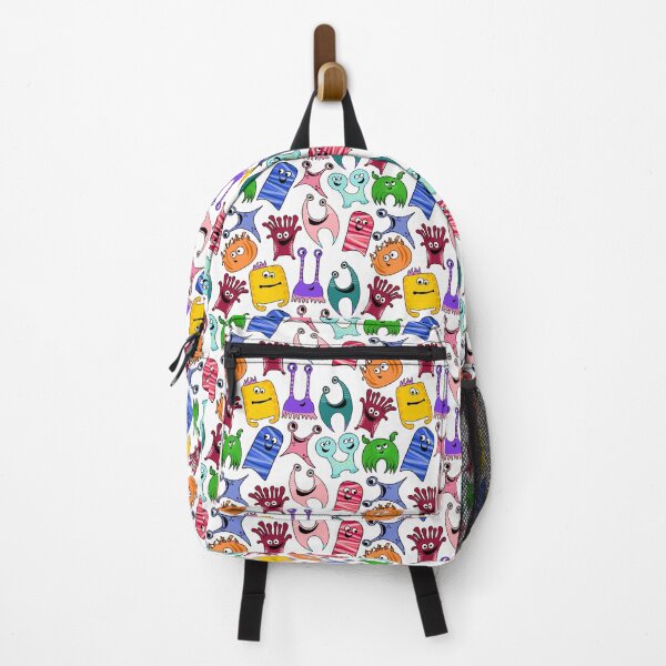 Item preview, Cute Colorful Monsters All Over Print and Sticker Pack designed and sold by Unhinged Heather.