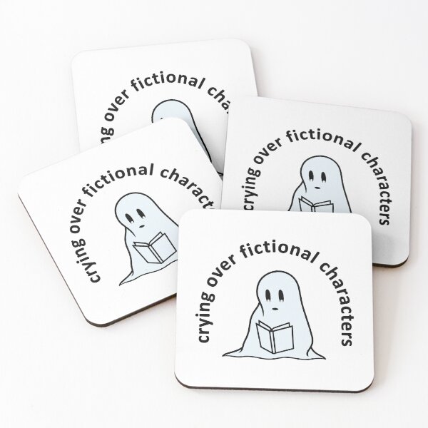 Item preview, Cute Ghost Crying Over Fictional Characters designed and sold by ArtemMKV.