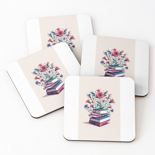 Item preview, Flowers and books designed and sold by CyberQuesters.
