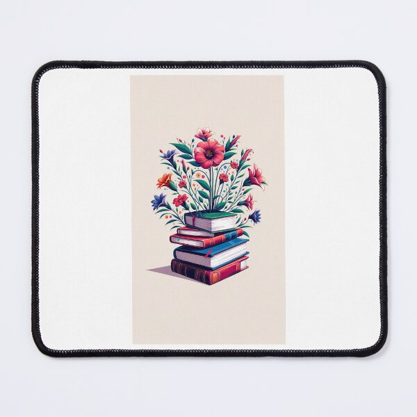 Item preview, Flowers and books designed and sold by CyberQuesters.