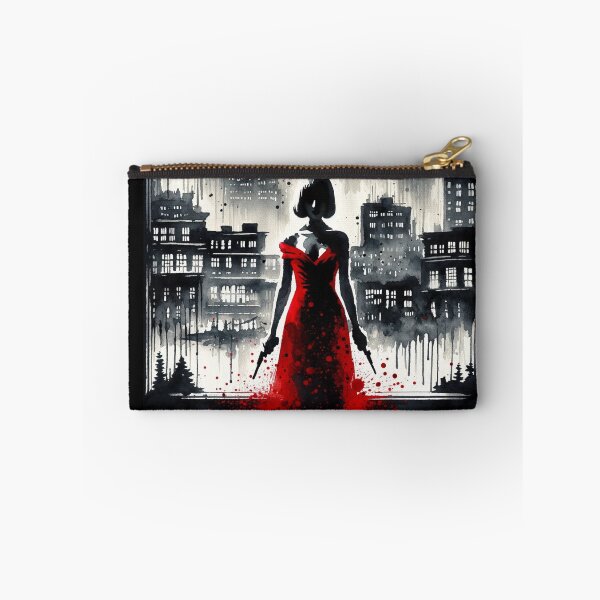 Item preview, Noir Watercolor The Lady in Red designed and sold by RESToRAPTOR.