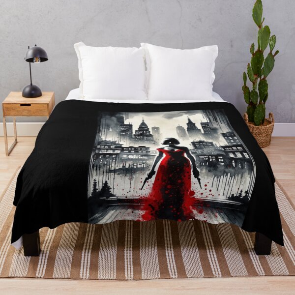 Item preview, Noir Watercolor The Lady in Red designed and sold by RESToRAPTOR.