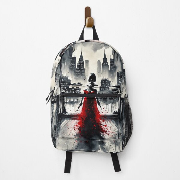 Item preview, Noir Watercolor The Lady in Red designed and sold by RESToRAPTOR.