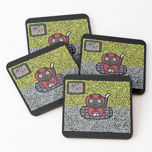Item preview, Calm Cat of Doodleland designed and sold by Demi-doodles.