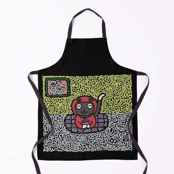 Item preview, Calm Cat of Doodleland designed and sold by Demi-doodles.