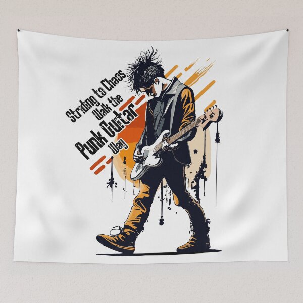 Item preview, Striding to Chaos: Walk the Punk Guitar Way designed and sold by Concept-Hub.