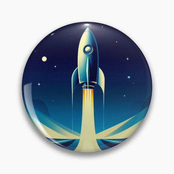 Item preview, Rocket Ship Launch designed and sold by SteadyRolla.