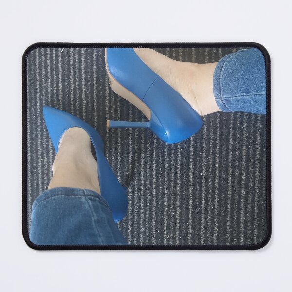 Item preview, Blue high heels designed and sold by LadyCandyG.