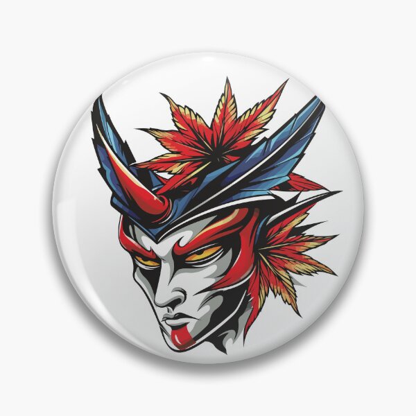 Item preview, Japanese face tattoo designed and sold by TheRealmWithin.