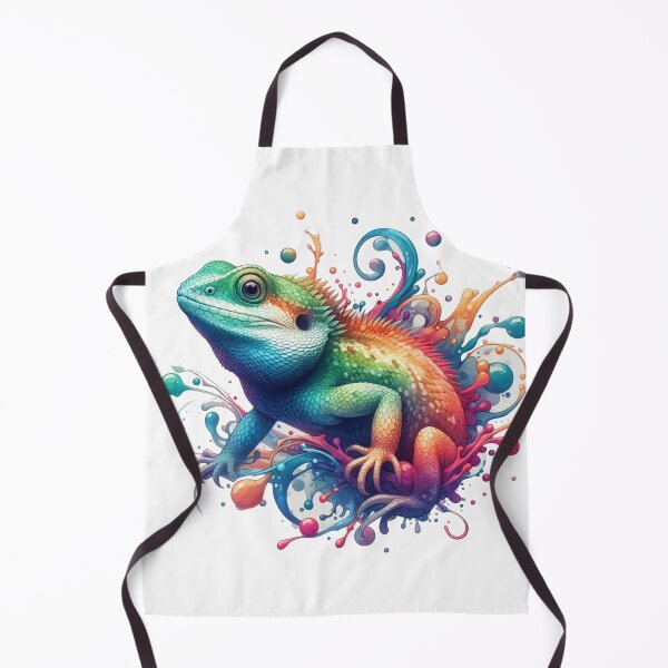 Item preview, Colorful Agama Lizard designed and sold by Emanuel Gabrielle.
