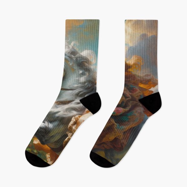 Item preview, Enchanting Equestrian Elegance | Majestic Woman and Horse in Rubens Style designed and sold by irek07.