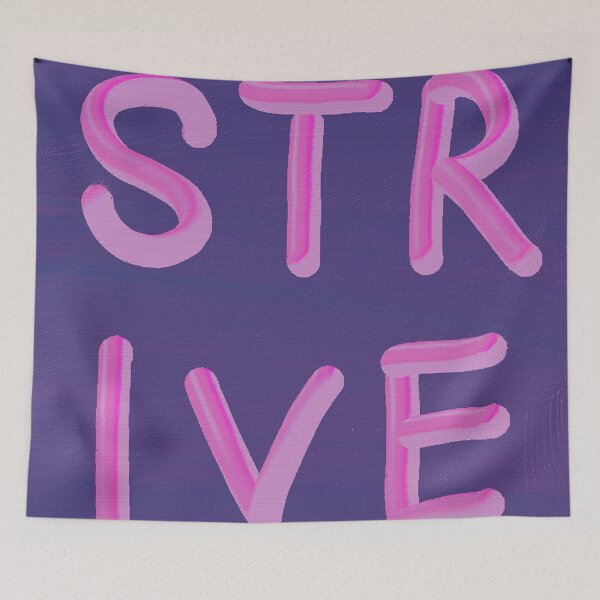 Item preview, STRIVE word art print designed and sold by nataliavandalia.