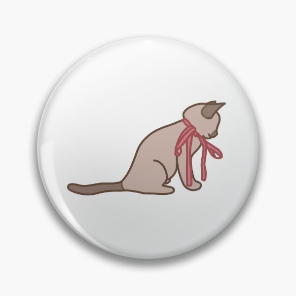Item preview, cat with a ribbonn designed and sold by cowprints.
