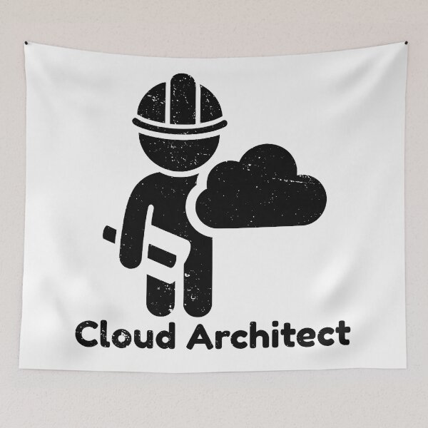 Item preview, Blueprints to Bytes - Cloud Architect Humor Design designed and sold by MnDShirts.