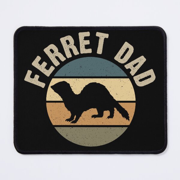 Item preview, Ferret Dad - Dark designed and sold by Crafts4Geeks.