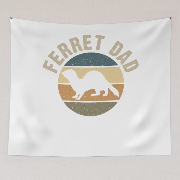 Item preview, Ferret Dad - Dark designed and sold by Crafts4Geeks.