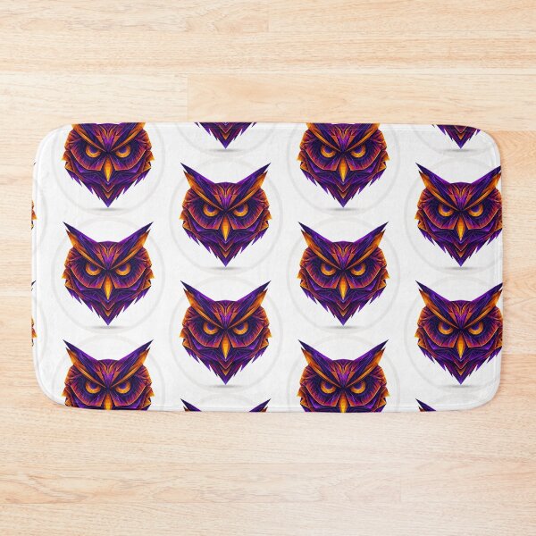 Item preview, Geometric polygonal owl designed and sold by TheRealmWithin.