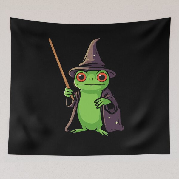 Item preview, Frog Wizard designed and sold by TheHellSong.