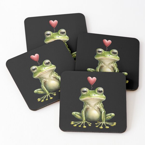 Item preview, Funky Frogs Love designed and sold by joyfulcow.