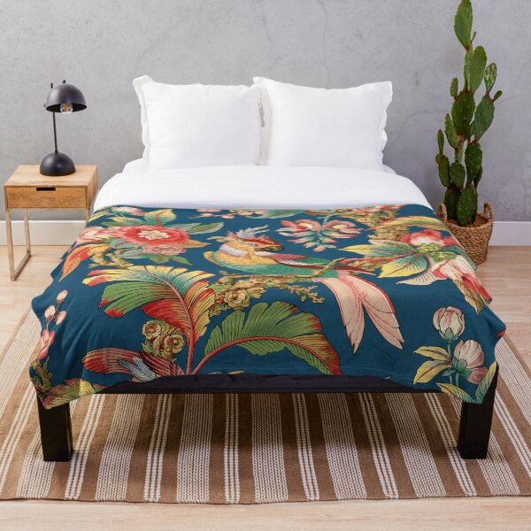Item preview, Antique French Chinoiserie in Blue designed and sold by TheChinoiserie.