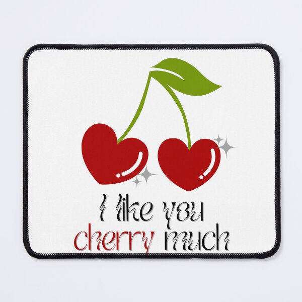 Item preview, Cherries Valentine, I Like You Cherry Much designed and sold by womenagerie.