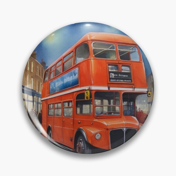 Item preview, Double Decker, North Islington Bus, designed and sold by Frame of Mind .
