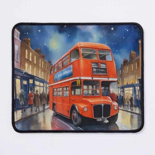 Item preview, Double Decker, North Islington Bus, designed and sold by Frame of Mind .