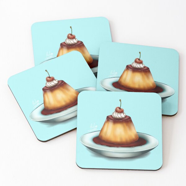 Item preview, cream caramel cake designed and sold by aalaaatef.