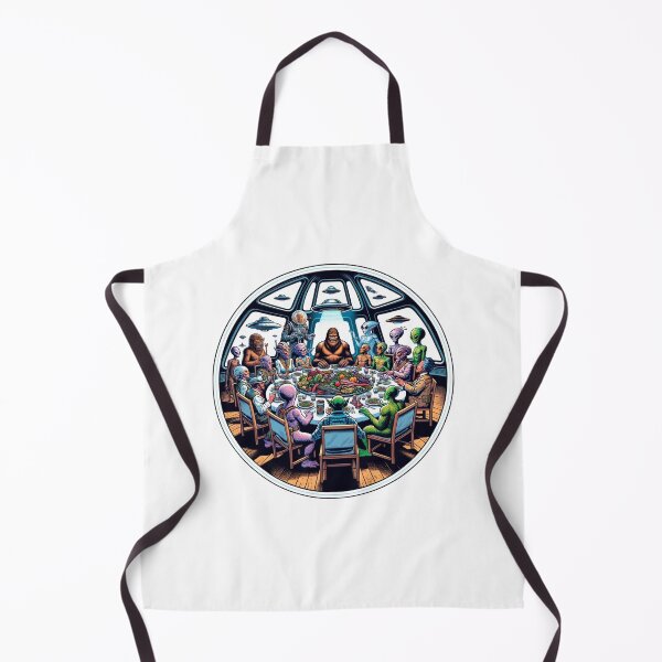 Item preview, Bigfoot And Aliens | Ufo | Believe | The Dinner designed and sold by ShopCoolStop.