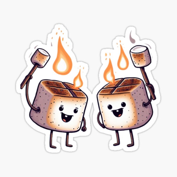 Marshmallow Singer Stickers for Sale | Redbubble
