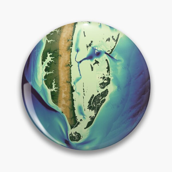 Item preview, Virginia's Eastern Shore Map designed and sold by DreamingBeetle.