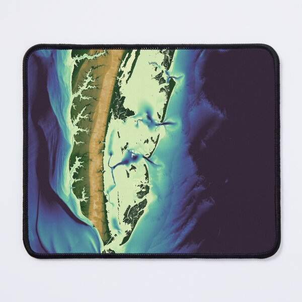Item preview, Virginia's Eastern Shore Map designed and sold by DreamingBeetle.