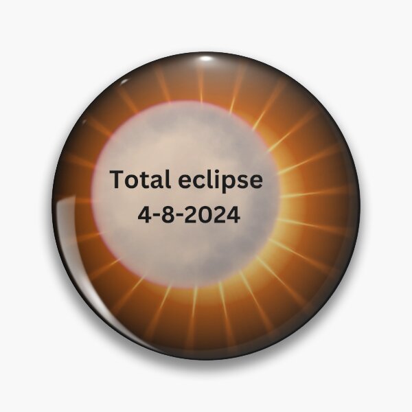 Item preview, solar eclipse 2024 designed and sold by misslizzyspin.