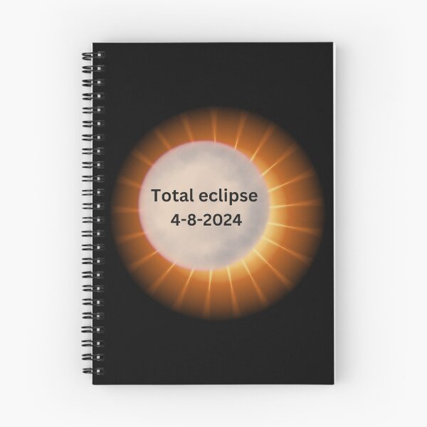 Item preview, solar eclipse 2024 designed and sold by misslizzyspin.