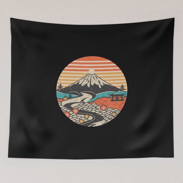 Item preview, Japanese sunset designed and sold by ArtCraftLab.