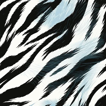 Artwork thumbnail, Zebra pattern by Sp3ctrumOfColor