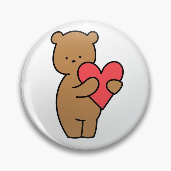 Item preview, Teddy bear holding heart designed and sold by McKenna Joyce.