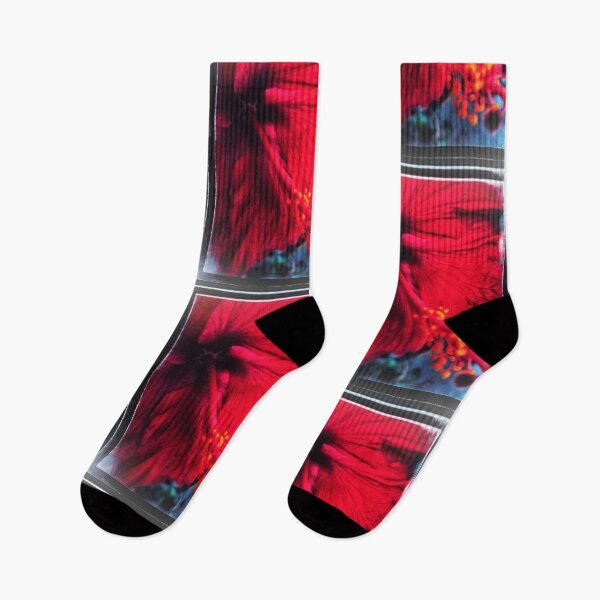 Item preview, Beautiful Bright Red Hibiscus Photography Design designed and sold by EarthArtDesigns.