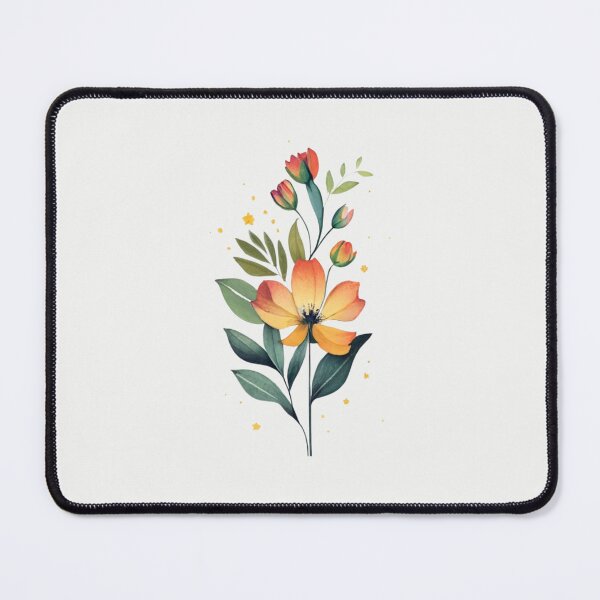 Item preview, Delicate Watercolor Flower - Minimalistic Art designed and sold by Sketch-Shack.