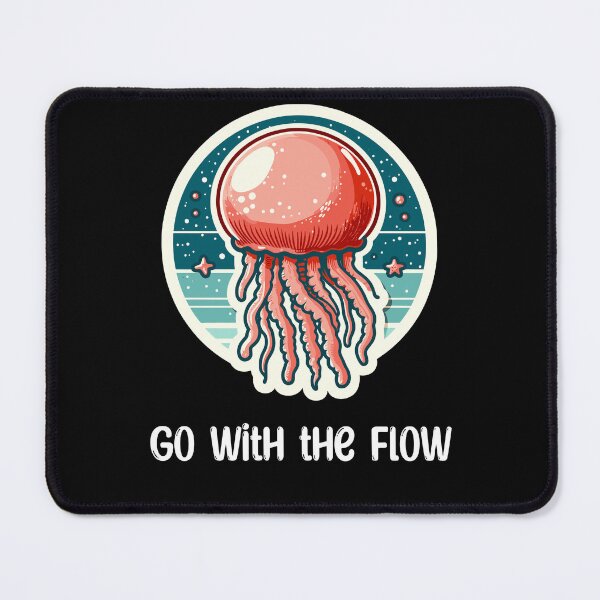Item preview, Go With the Flow Cannonball Jellyfish designed and sold by DinoKate.