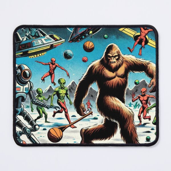 Item preview, Bigfoot And Aliens | Ufo | Believe | Alien Sport Game designed and sold by ShopCoolStop.