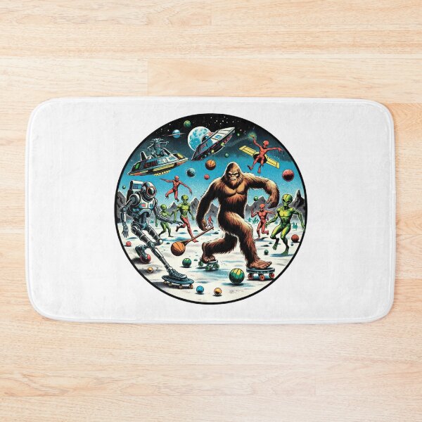 Item preview, Bigfoot And Aliens | Ufo | Believe | Alien Sport Game designed and sold by ShopCoolStop.